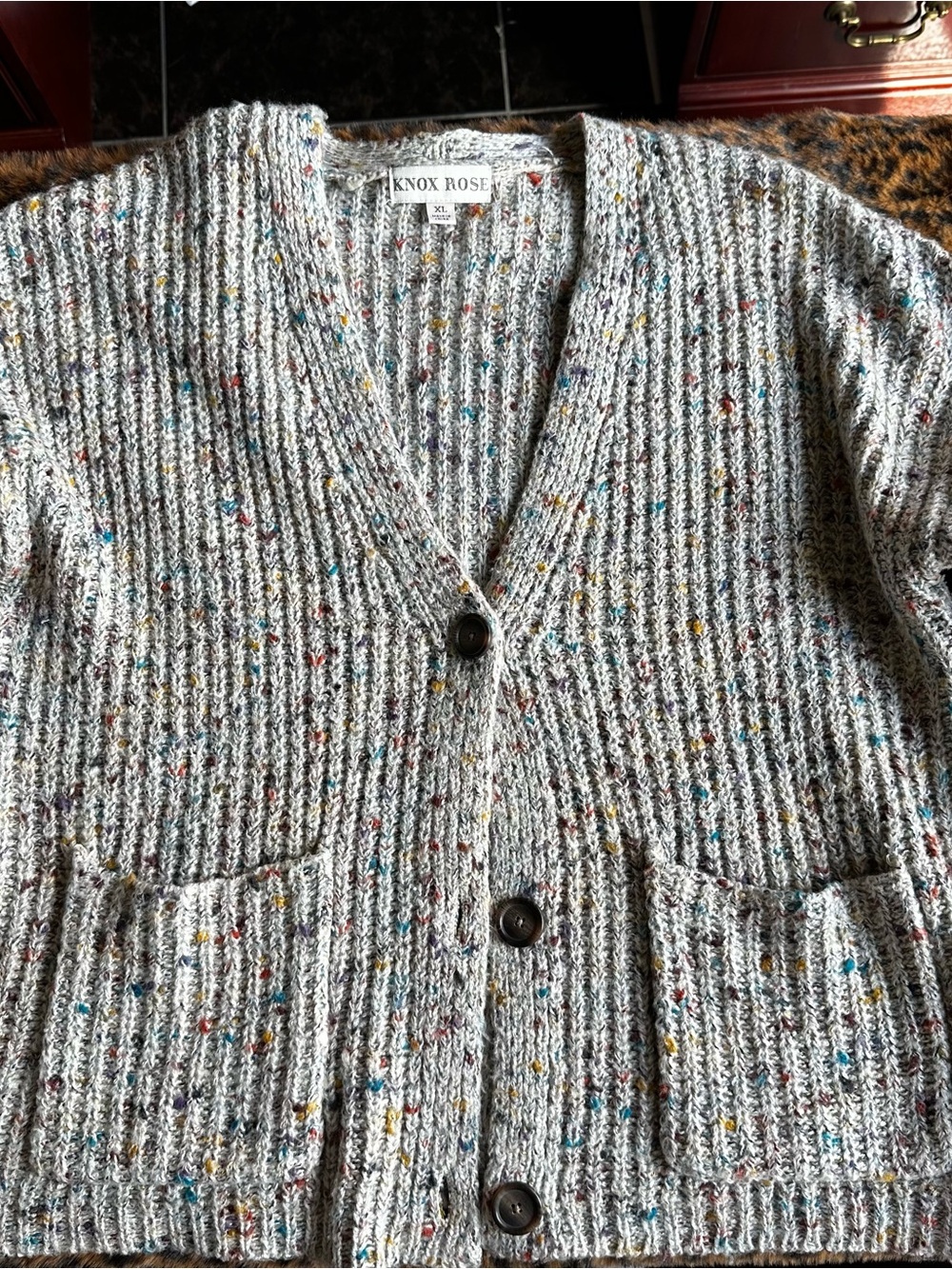 Knox Rose cable knit cardigan